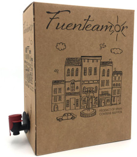 BAG IN BOX FUENTEAMOR TINTO 15L