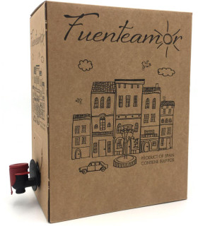 BAG IN BOX FUENTEAMOR ROSADO 15L