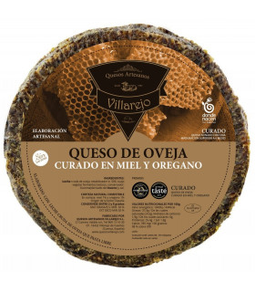 CUÑA QUESO VILLAREJO MIEL Y OREGANO