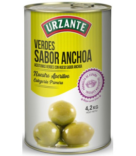 ACEITUNA URZANTE VERDE 4,2KG