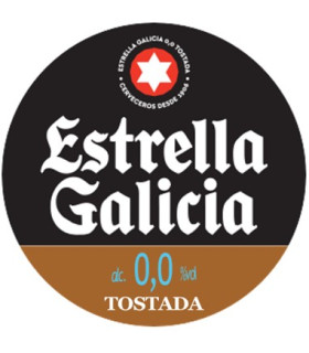 BARRIL ESTRELLA GALICIA 0.0 TOSTADA 20L