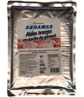 BOLSA ATUN ACEITE GIRASOL ANDAMAR   1KG